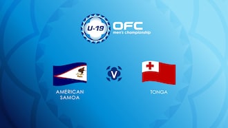 American Samoa v Tonga | OFC U-19 Men's Championship Qualifying | Jogo completo
