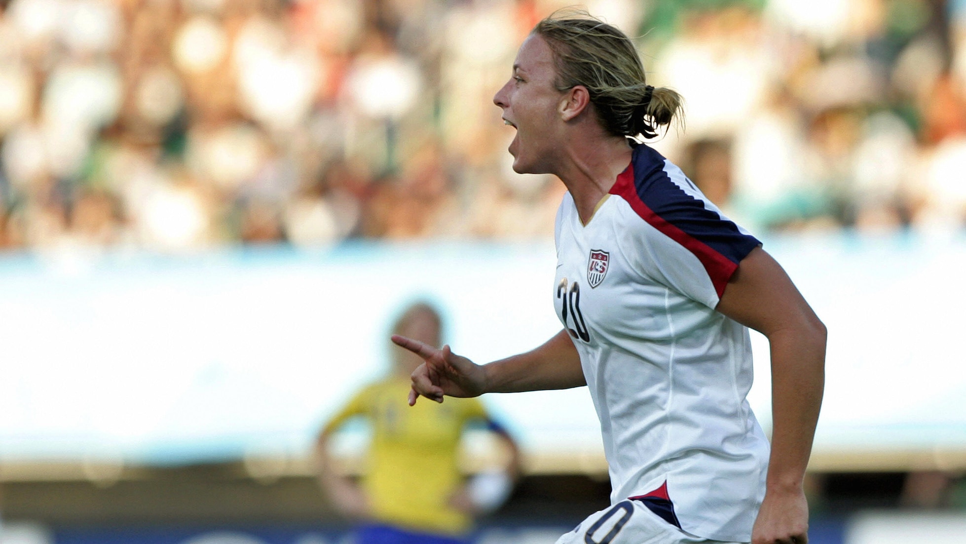 Il gol di Abby Wambach al 34' | Svezia - USA | Coppa del Mondo Femminile FIFA, Cina 2007