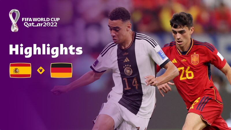 Spain V Germany Group E Fifa World Cup Qatar 2022邃 Highlights No