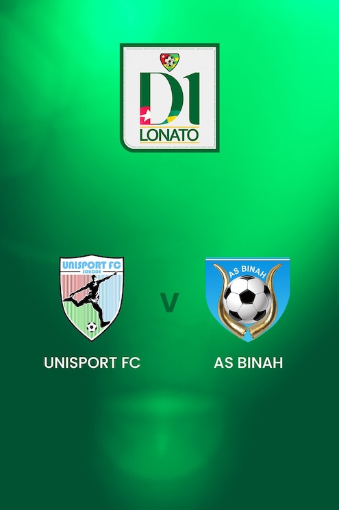 Unisport FC - AS Binah | Championnat de Première Division D1 | Togo | Match completo