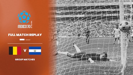 Bélgica x El Salvador | Grupo 1 | Copa do Mundo da FIFA México 1970 | Jogo completo