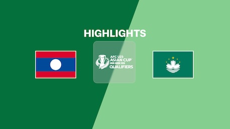 Laos - Macao | Gruppo J | Qualificazioni per la AFC U23 Asian Cup 2026 | Highlights