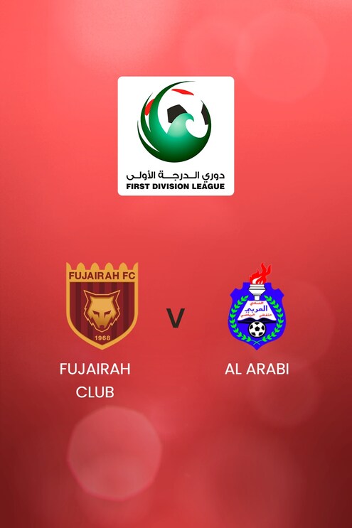 Fujairah Club - Al Arabi | UAE First Division League | Match complet