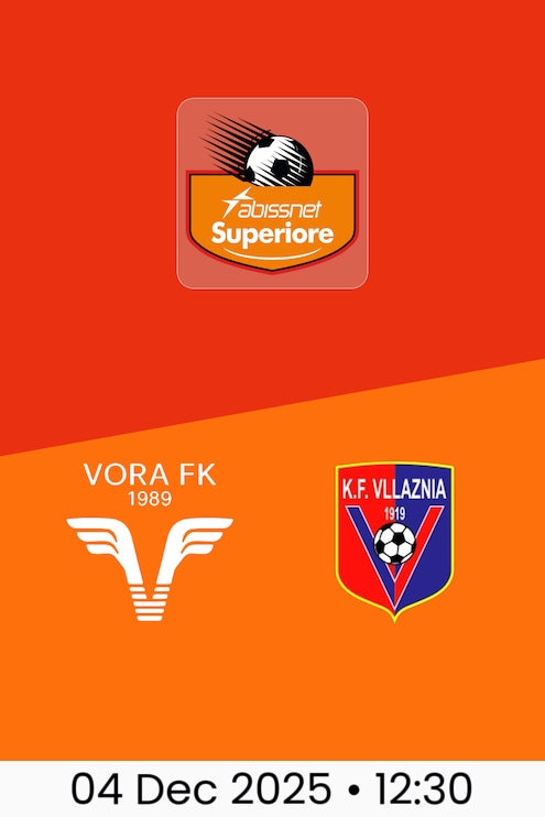 Vora v KF Vllaznia | Kategoria Superiore 2025/26