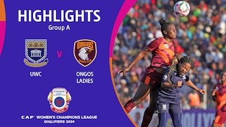 University of Western Cape x FC Ongos Ladies | Fase de grupos | CAF Women’s Champions League | COSAFA Qualifier 2024 | Melhores momentos