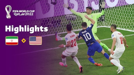IR Iran v USA | Group B | FIFA World Cup Qatar 2022™ | Highlights (No Commentary)