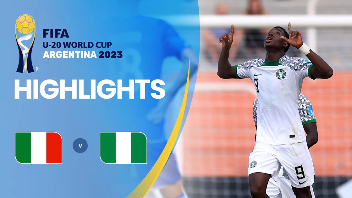 Ein Aufregender Mann Für Die Zukunft Fifa 21 Italy v Nigeria | Group D | FIFA U-20 World Cup Argentina 2023
