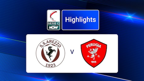 Arezzo v Perugia | Group B | Serie C NOW | Highlights