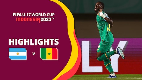 Argentina vs Senegal | Grupo D | Copa Mundial Sub-17 de Indonesia 2023™ | Highlights
