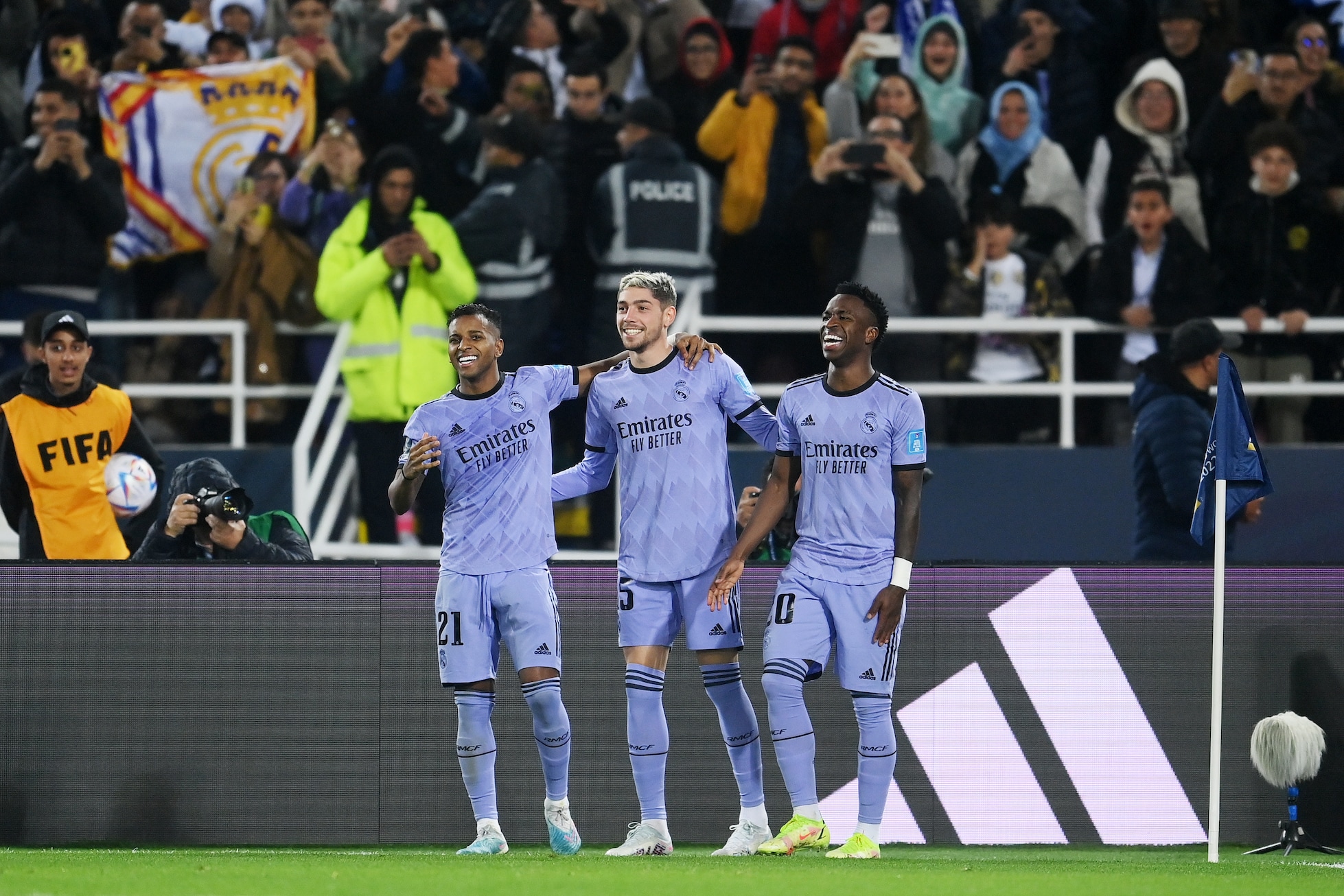 Il 2-0 di Federico Valverde per il Real Madrid contro l'Al Ahly