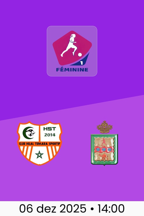 Hilal Témara x Municipale Laayoune | Campeonato Feminino D1 2025-26
