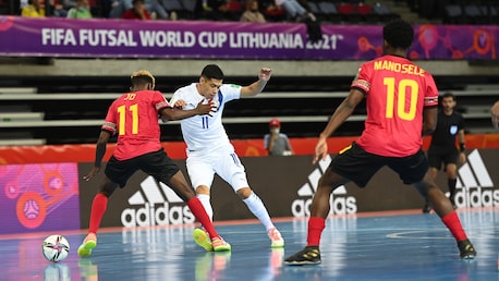 Angola x Paraguai | Grupo E | Copa do Mundo FIFA de Futsal de 2021, na Lituânia | Melhores Momentos