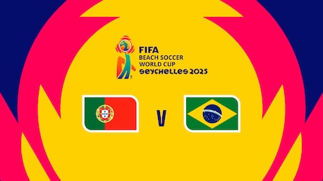 Portugal - Brésil | Demi-finales | Coupe du Monde de Beach Soccer de la FIFA, Seychelles 2025™ | Match complet