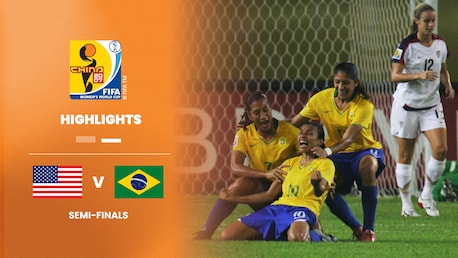 USA - Brasile | Semifinali | Coppa del Mondo Femminile FIFA Cina 2007 | Highlights