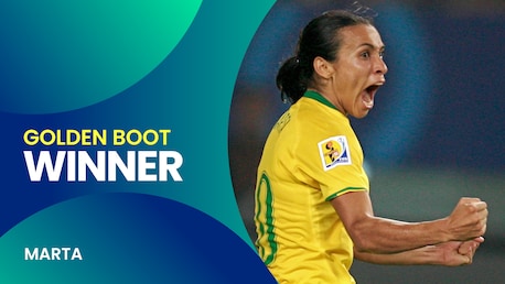 Marta | Goldener Schuh | FIFA Frauen-Weltmeisterschaft China 2007™