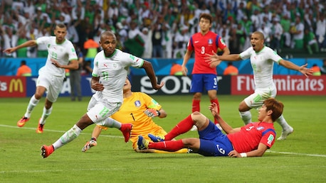 Yacine Brahimi Goal 61' | Korea Republic v Algeria | 2014 FIFA World Cup Brazil™