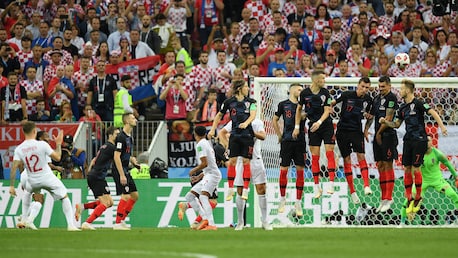 Kieran Trippier Goal 5' | Croatia v England | 2018 FIFA World Cup Russia™