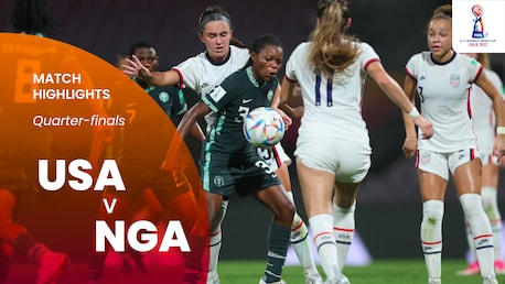 USA v Nigeria | Quarter-finals | FIFA U-17 Women's World Cup India 2022™ | Highlights