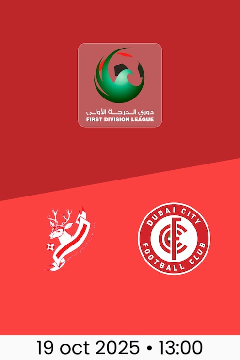 Masfout Club vs Dubai City F.C. | Jornada 4 | Liga de Primera División 2025/26