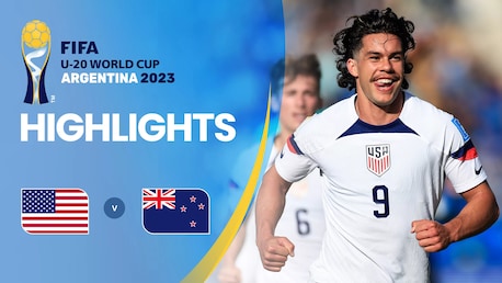 EEUU vs Nueva Zelanda | Octavos de final | Copa Mundial Sub-20 de la FIFA Argentina 2023™ | Highlights