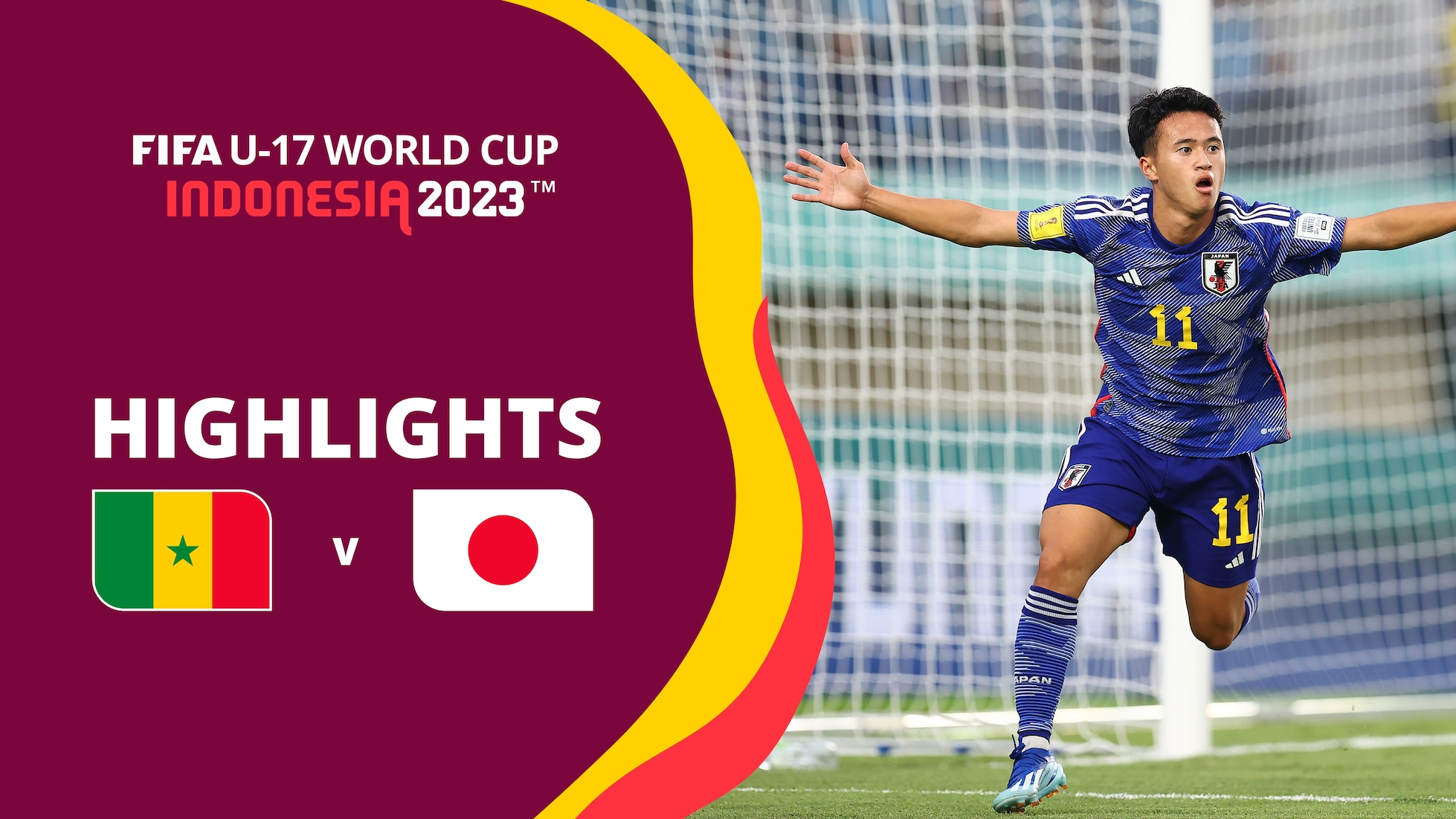 Senegal - Japan | Gruppe D | FIFA U-17-Weltmeisterschaft Indonesien 2023™ | Highlights