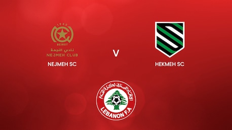 Nejmeh SC vs Hekmeh SC | Playoff de Campeonato | Primera División 2024/2025 | Partido completo