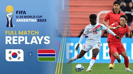 Republik Korea - Gambia | Gruppe F | FIFA U-20-Weltmeisterschaft Argentinien 2023™ | Spiel in voller Länge