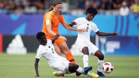 Holanda v Gana | Grupo A | Copa do Mundo FIFA Feminina Sub-20 de 2018, na França | Melhores Momentos