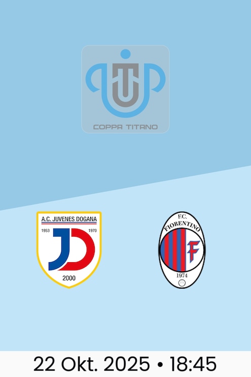 Juvenes Dogana - Fiorentino | Coppa Titano 2025/26
