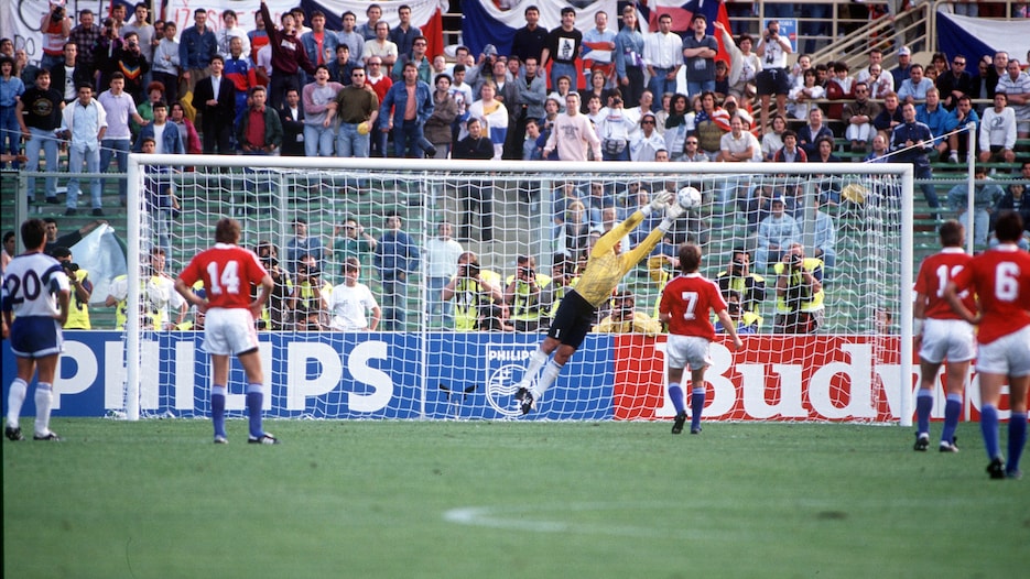 Milan Luhový Goal 90' | USA vs Czechoslovakia | 1990 FIFA World Cup Italy™