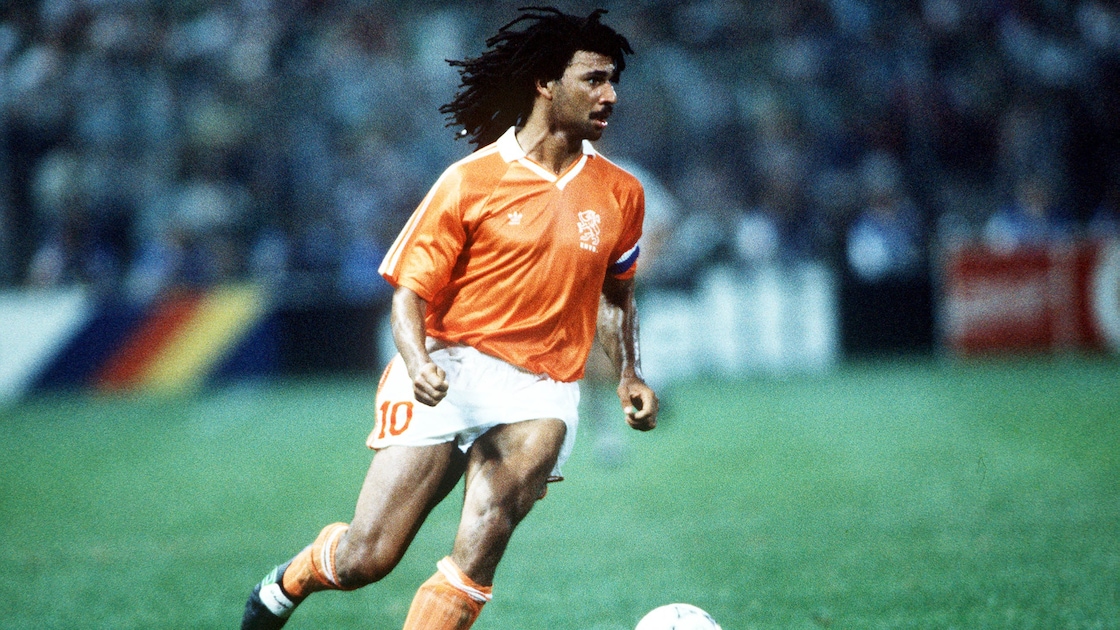 Poster ONZE MONDIAL – Ruud Gullit, Milan AC, 1991, Pays-Bas