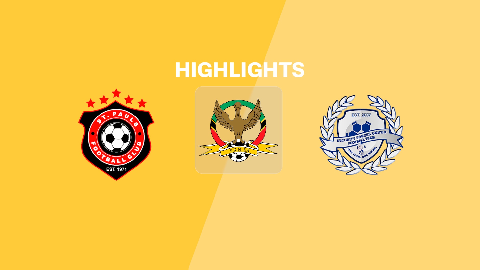 St. Pauls United v Security Forces United | SKNFA Premier League 2025 | Highlights