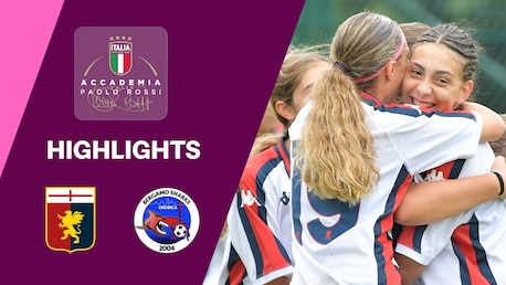 Genoa CFC Women v Orobica Calcio Bergamo | Paolo Rossi Memorial 2025 – U-17 Women's | Highlights