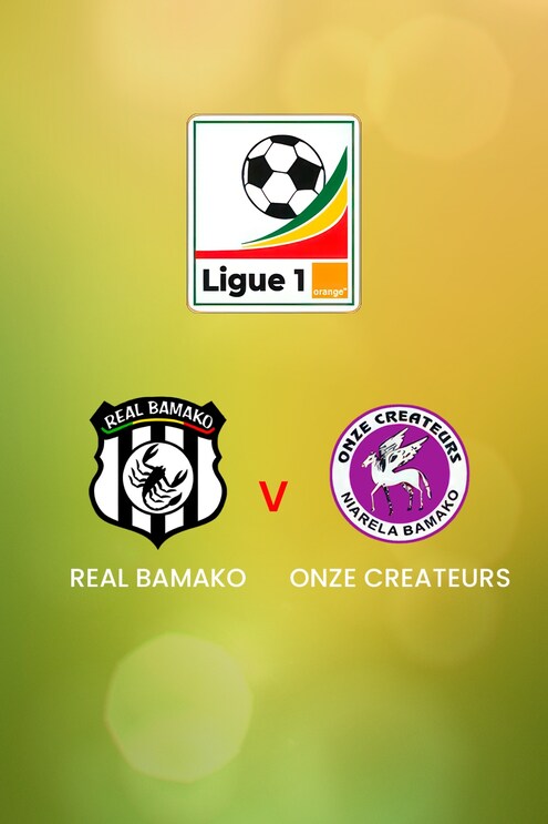 AS Real Bamako x Onze Createurs | Championnat National Ligue 1 Orange 2024/25 | Mali | Jogo completo