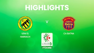USM El Harrach - CA Batna