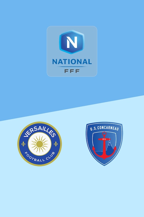 Versailles - Concarneau | Nationale Meisterschaft 2025/2026 | Spiel in voller Länge