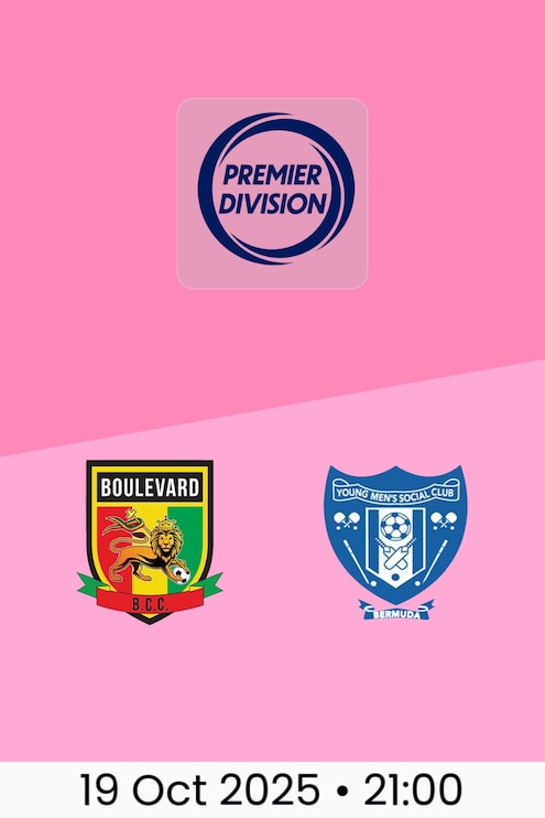 Boulevard Blazers v Young Men’s Social Club | Bermuda Premier Division 2025/26