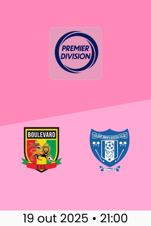 Boulevard Blazers x Young Men’s Social Club | Bermuda Premier Division 2025/26