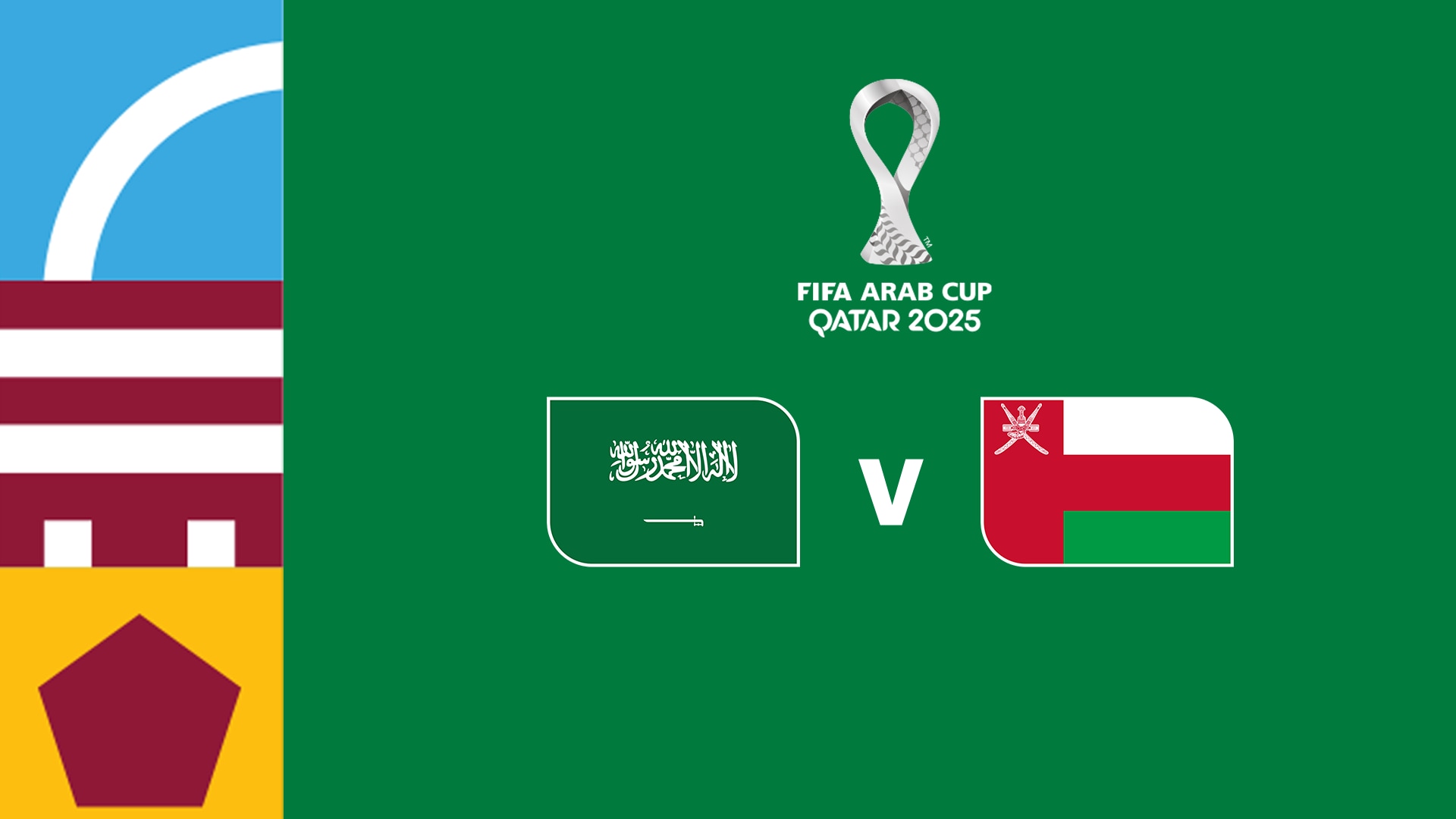 Arábia Saudita x Omã | Grupo B | Copa Árabe da FIFA Catar 2025™ | Jogo completo