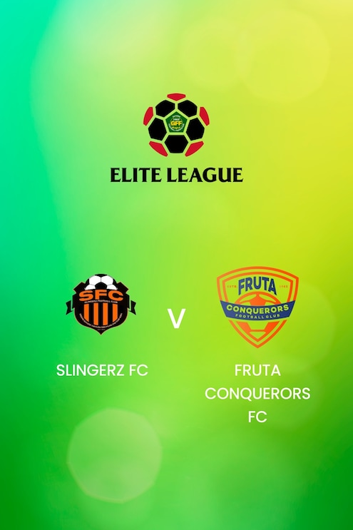 Slingerz FC vs Fruta Conquerors FC | GFF Elite League 2025 | Partido completo