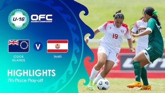 les Îles Cook - Tahiti | Match pour la septième place | OFC U-16 Women's Championship | Résumé vidéo