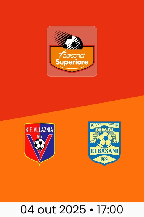 Vllaznia x AF Elbasani | Kategoria Superiore 2025/26