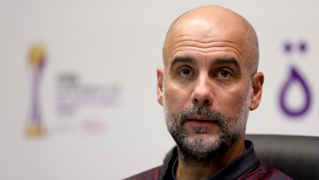 Pep Guardiola: "Estar aqui é talvez algo de uma vez na vida"