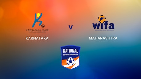 Karnataka v Maharashtra | Group B | Santosh Trophy | Full Match Replay