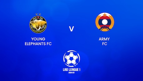 Young Elephants FC v Army FC | Lao League 1 2024/25 | Full Match Replay