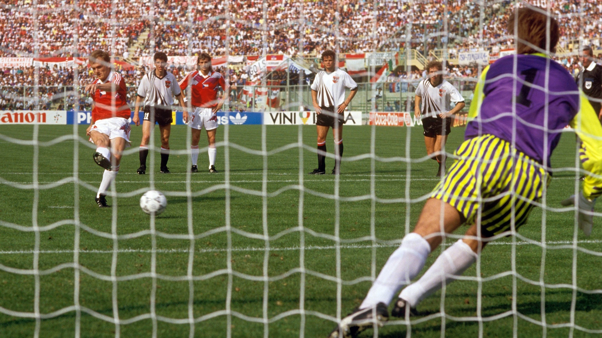 Michal Bílek Goal 31' | Austria vs Czechoslovakia | 1990 FIFA World Cup Italy™