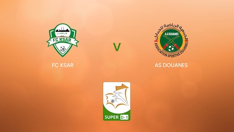FC Ksar - AS Douanes | Super D-1 2024/25 | Mauritanien | Spiel in voller Länge