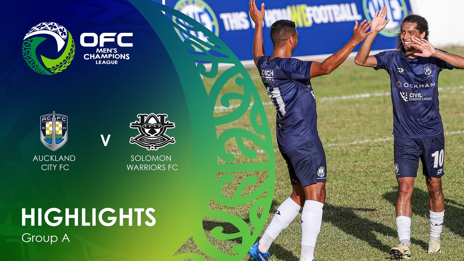 Auckland City FC v Solomon Warriors FC | Group A | OFC Men's Champions League | Highlights