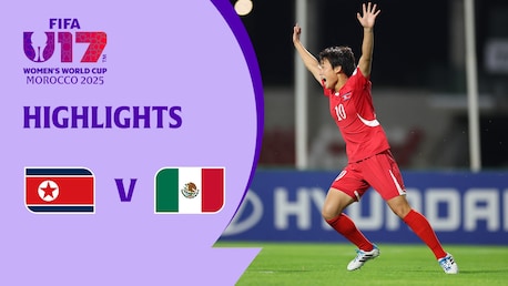 Corea del Nord - Messico | Gruppo B | Coppa del Mondo femminile FIFA Under 17 Marocco 2025 | Highlights