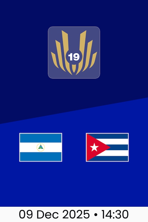 Nicaragua v Cuba | UNCAF FIFA Forward U-19 Tournament 2025